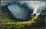 Storm In The Mountains by Albert Bierstadt